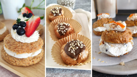 San Giuseppe senza glutine: bignè, zeppole e sfinci in versione keto 3 dolci keto per San Giuseppe