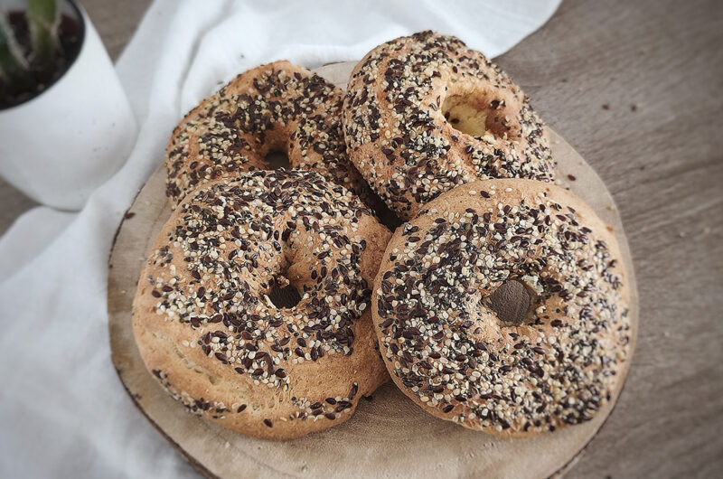 Pane keto alla mozzarella in friggitrice ad aria