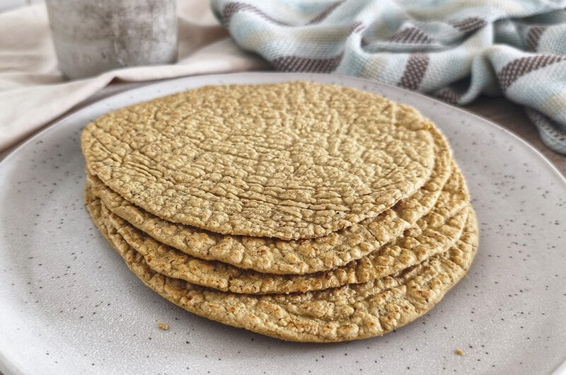 Tortillas keto senza glutine morbide e facili in padella