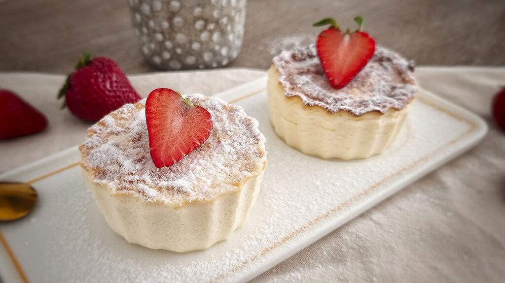 Cheesecake keto cremosa al cucchiaio