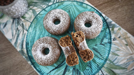 Ciambelle keto al caffè