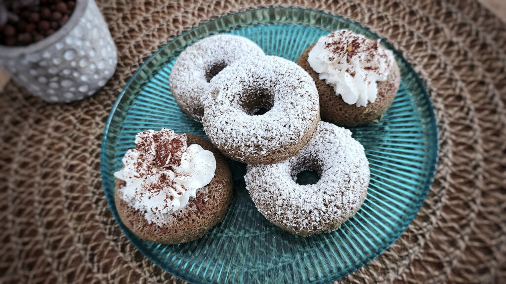Ciambelle keto al caffè