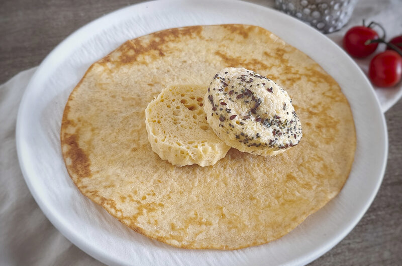 Con 1 impasto fai pane o piadina keto in 2 minuti