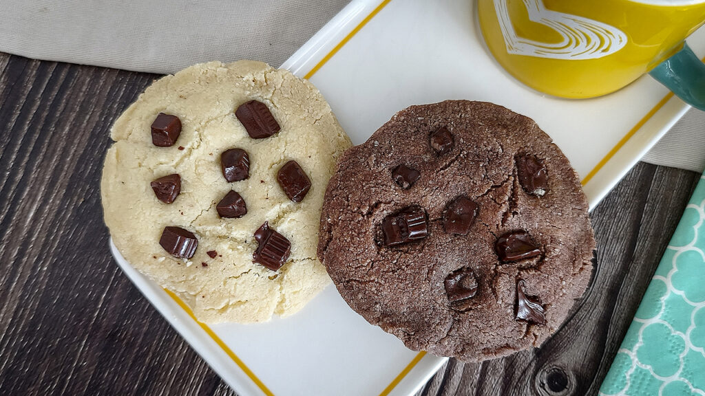 Biscotti keto al burro 3 ingredienti al microonde