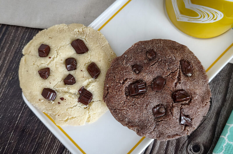 Biscotti keto al burro 3 ingredienti al microonde