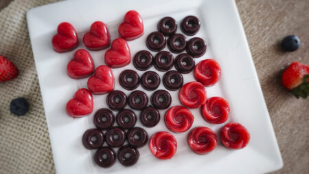 Caramelle gommose keto alla frutta