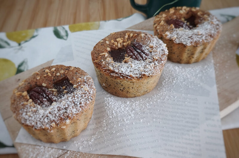 Muffin keto al limone in friggitrice ad aria