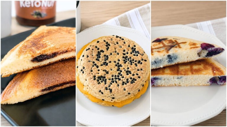 Ho cotto tre impasti keto nella piastra per toast: il risultato mi ha sorpresa