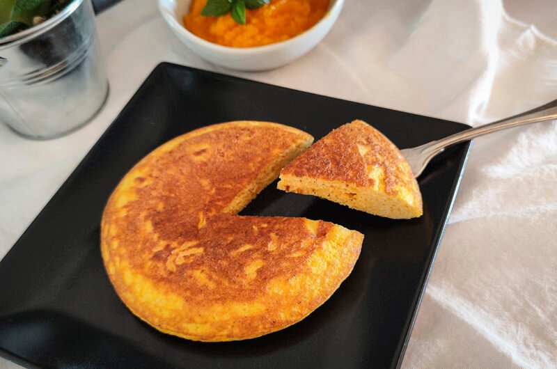 Pancake alla zucca chetogenico