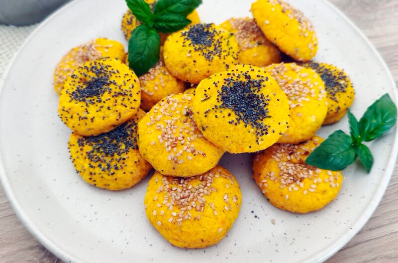 Polpette di zucca keto con cuore filante